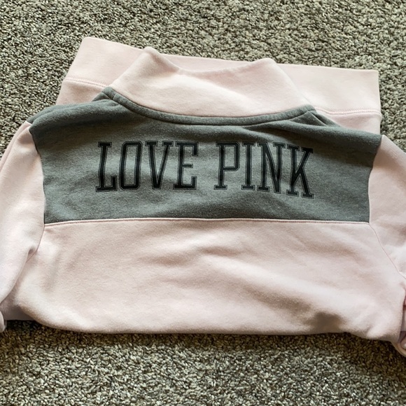 VS PINK half zip sweater - Picture 5 of 5